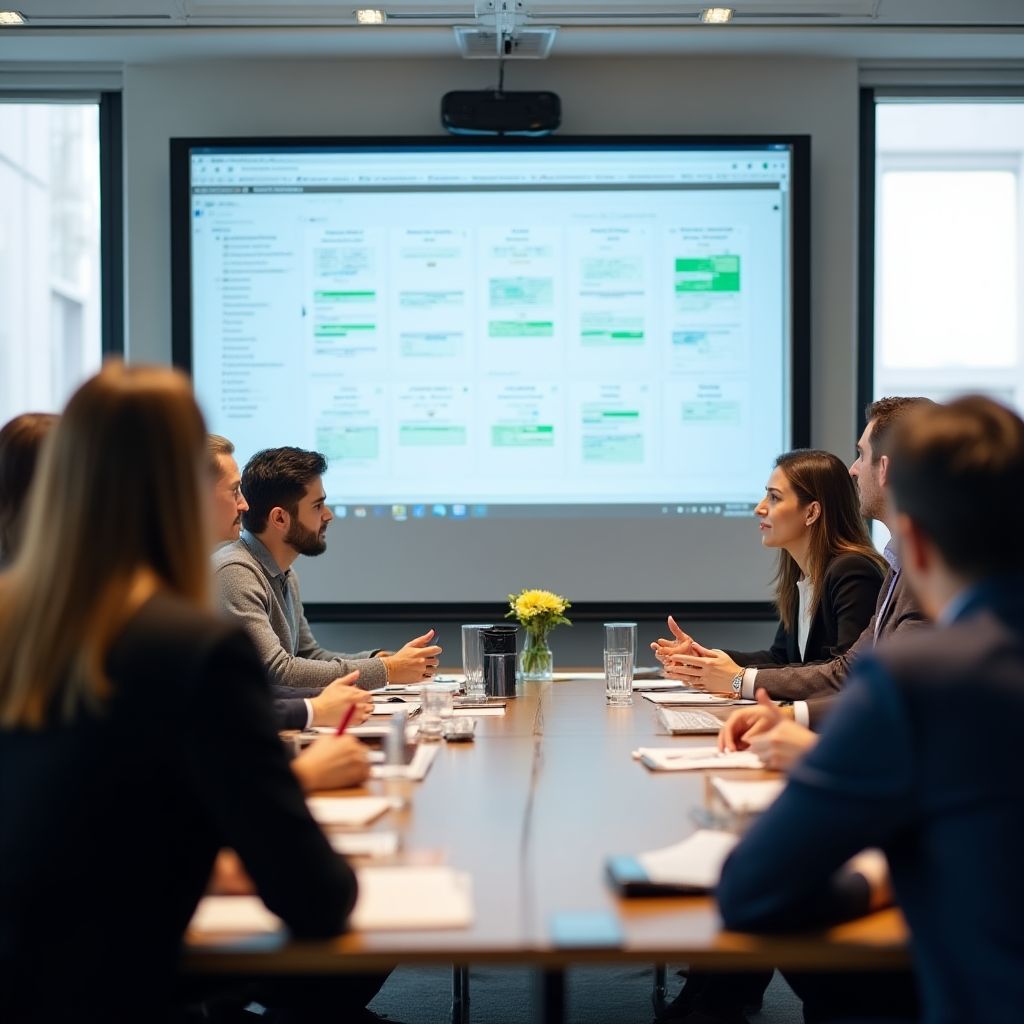 Team coaching workshop with Turkish executives