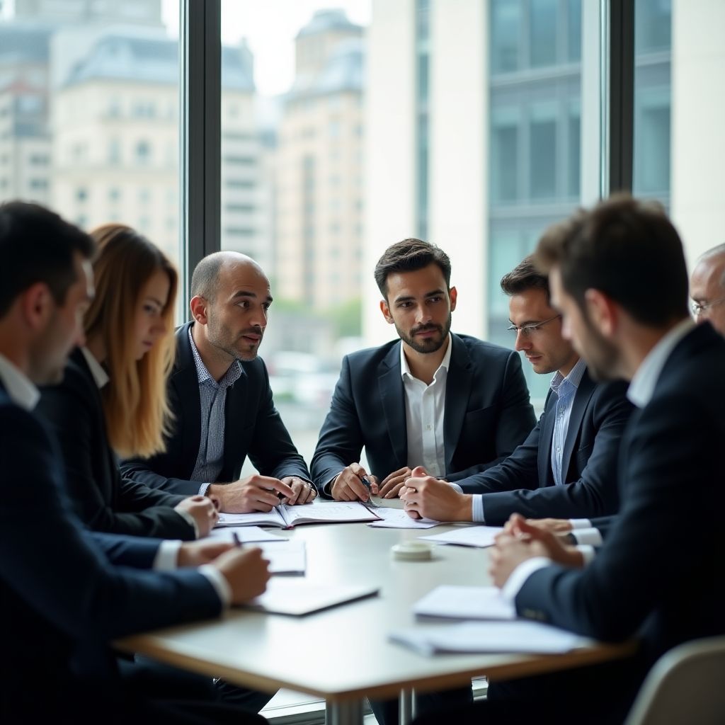 Cross-cultural business coaching session in Istanbul