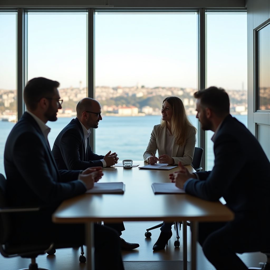 Elite Coach Turkey team in Istanbul office