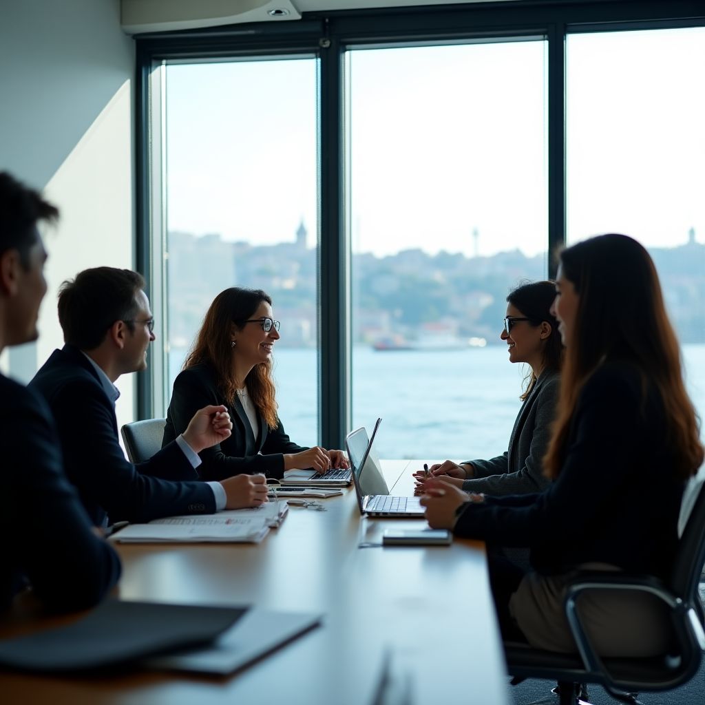 Our coaching team in Istanbul office