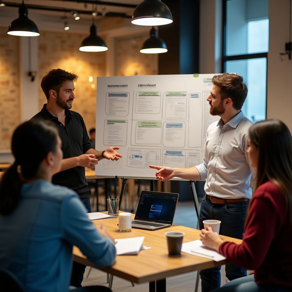 Startup coaching session