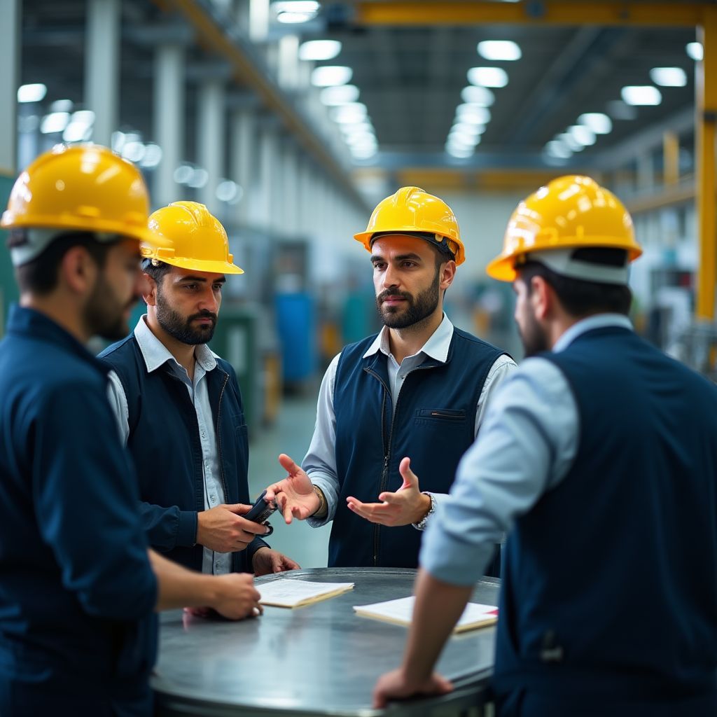 Manufacturing team coaching project